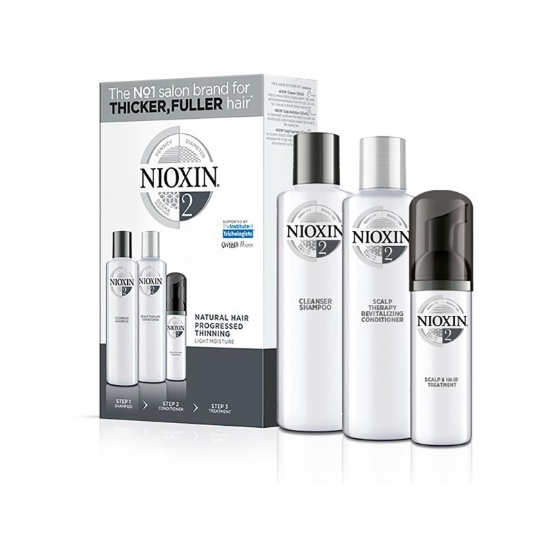kit soin nioxin n°1 cheveux clairsemés fins et naturels kit soin nioxin n°1 cheveux clairsemés fins et naturels